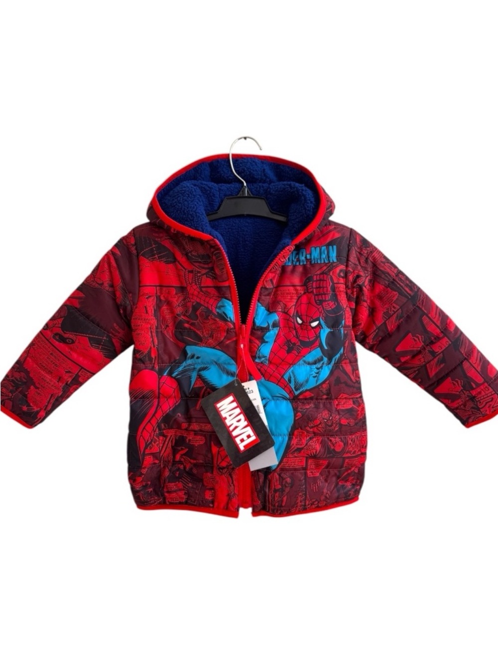 Marvel SpiderMan Reversible Jacket - Picture 2 of 7